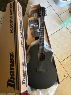Ibanez acoustic electric 7 string guitar