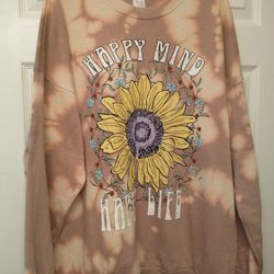 Novelty Sweatshirt Size XXXL Sunflower 