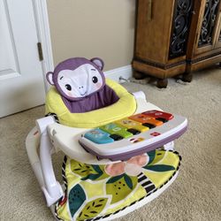 LIKE NEW Fisher-Price Kick & Play Deluxe Sit-Me-Up Seat