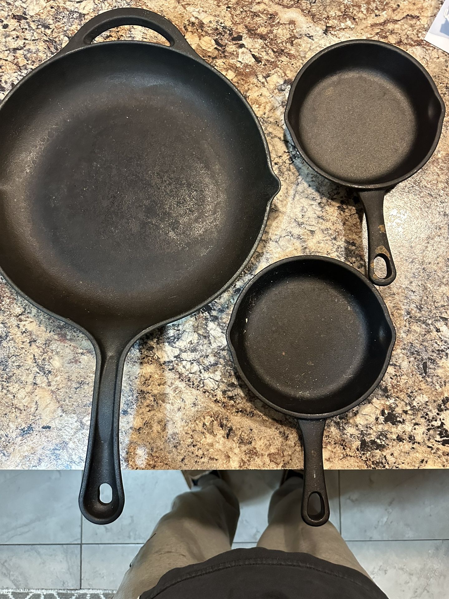 Cast iron Pans