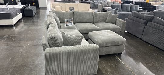 Corduroy couch new in box
