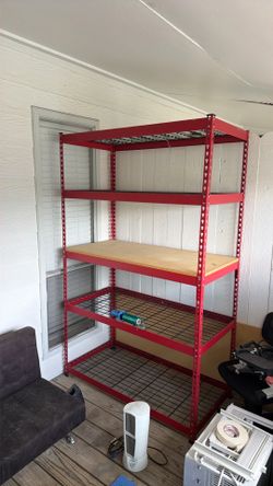 Husky Red 5 Rack Storage Shelf