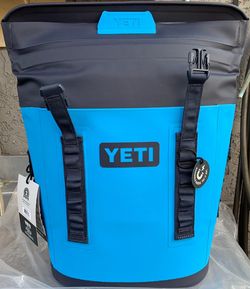 YETI HOPPER M12 Soft Cooler Backpack BIG WAVE BLUE BRAND NEW