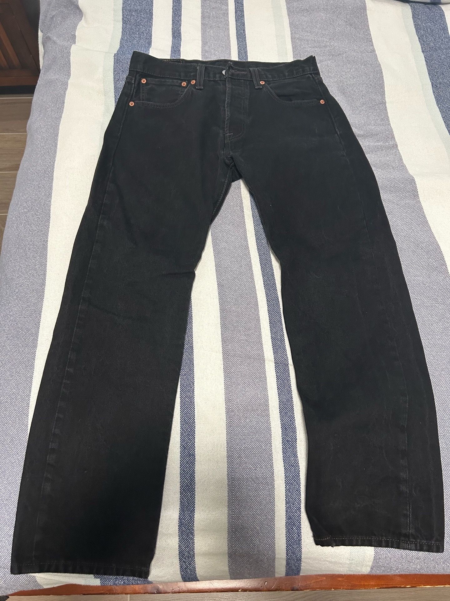 Levi 501 Jeans Black Size 32 x 30