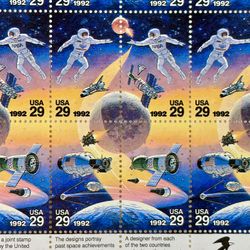 Vintage Stamps (outer space!)