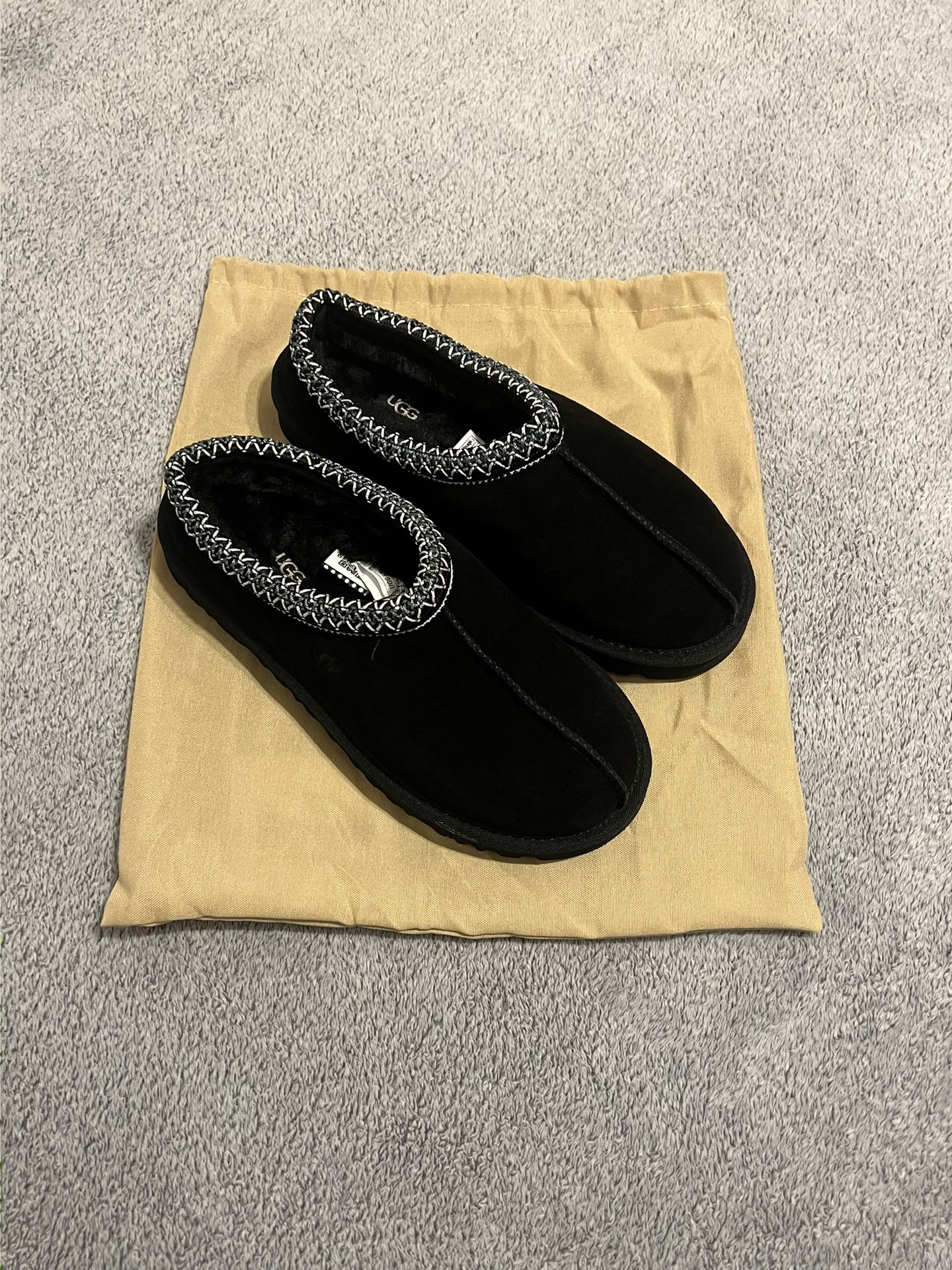 UGG Tasman Black – Women’s 8 (Brand New)