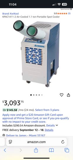 Kwik Cool Portable Ac Unit