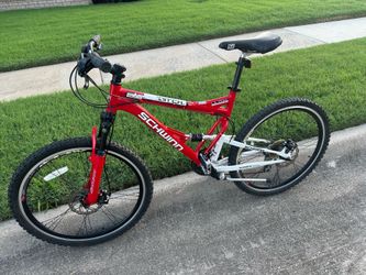 Schwinn Adult Men’s Dual Suspension Lightweight ultra Aluminum Frame 24-speed 26-inch Wheels trekking bike