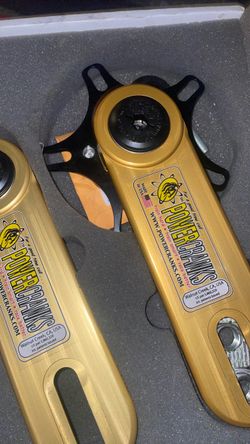 Bike power cranks