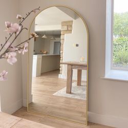 Stunning Large Arch Full Length Mirror with 3 Mounting Method