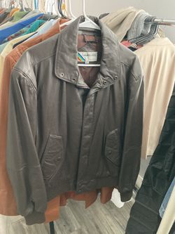 Members Only Leather Jacket 