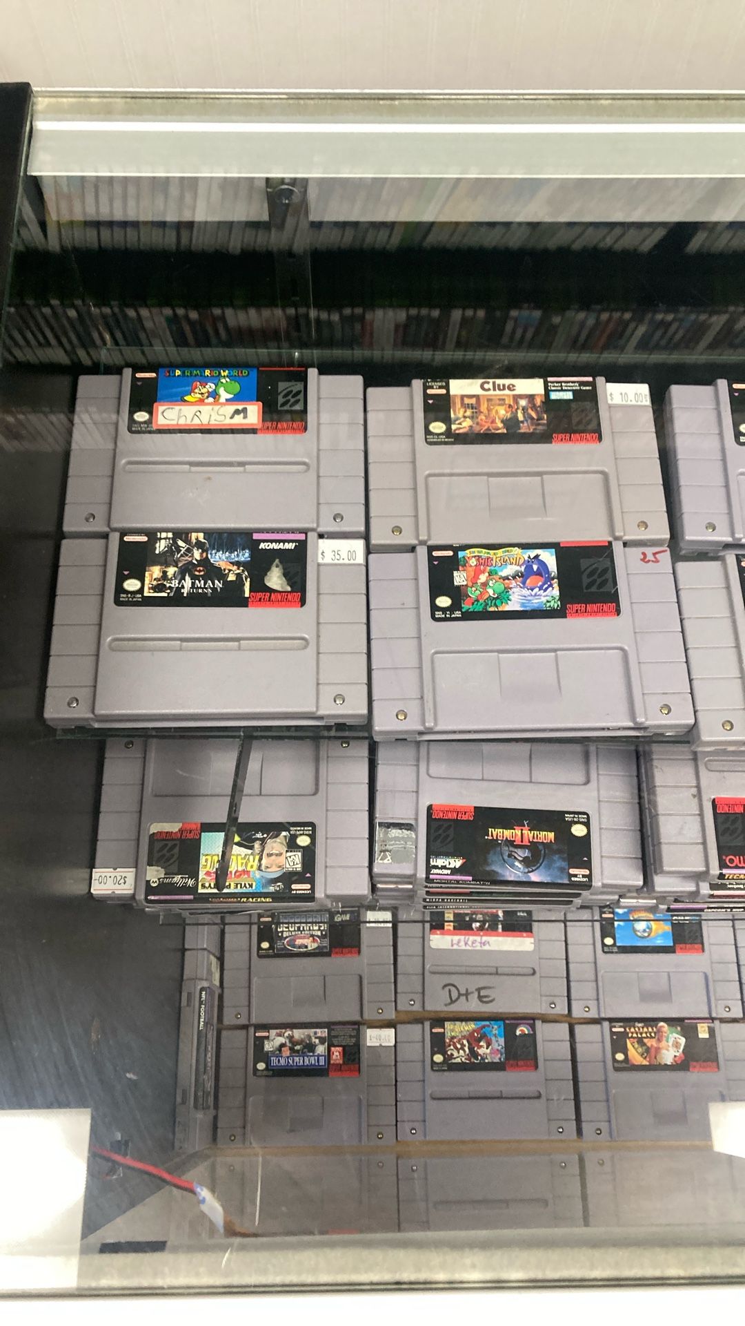 Super Nintendo Entertainment System Games