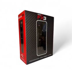 BaByliss PRO FX3 Professional High Torque Clipper Black 