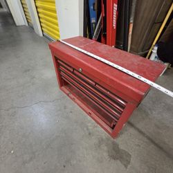 Craftsman tool box with tools