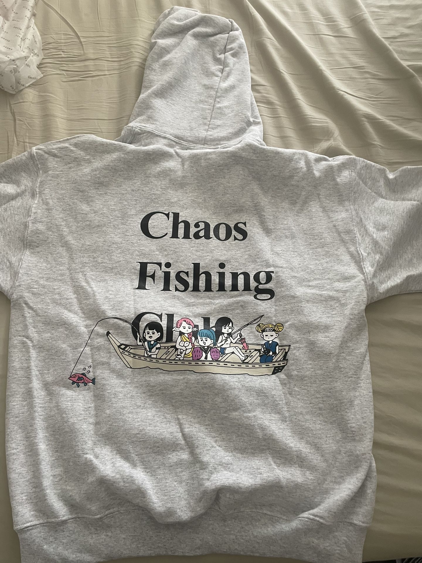 Beams T Chaos Fishing Club Hoodie L