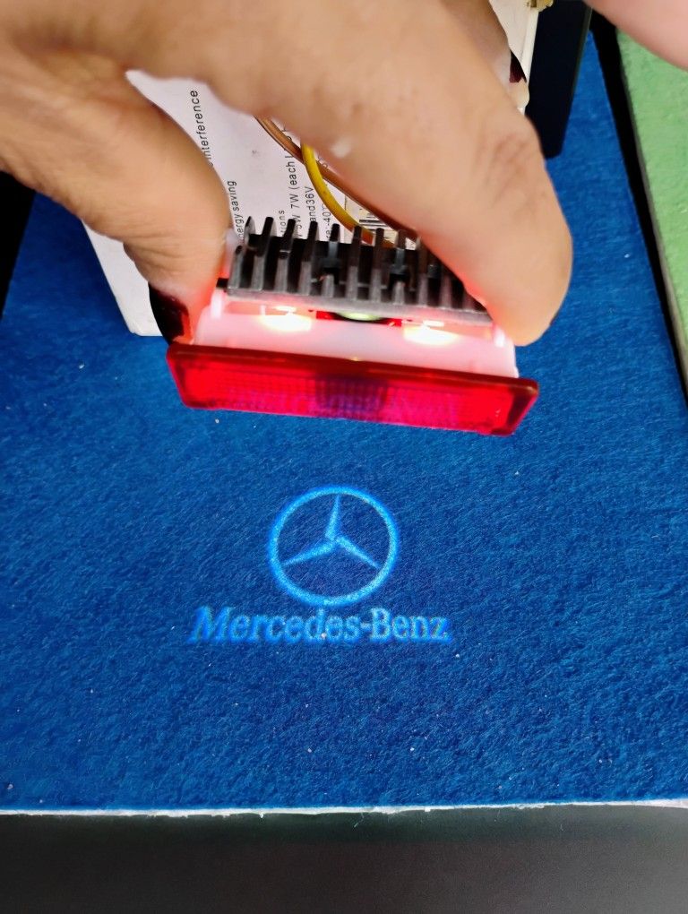 4pcs Led Door Courtesy Light Ghost Shadow Mercedes Benz $30.