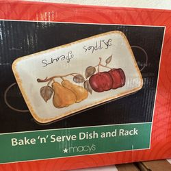 Bake N Serve Dish And Rack