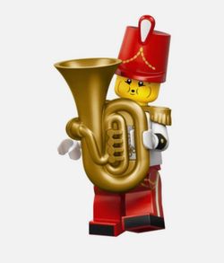 Tuba Player Series 29 Marching Band Brass Horn LEGO® Minifigure Mini Figure
