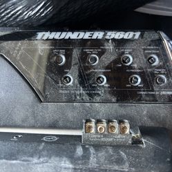 MTX thunder, amps And jL audio