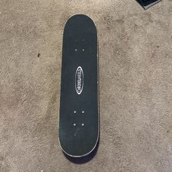 Chrome Wheels 31” Skateboard With Custom Wheels And Bearings