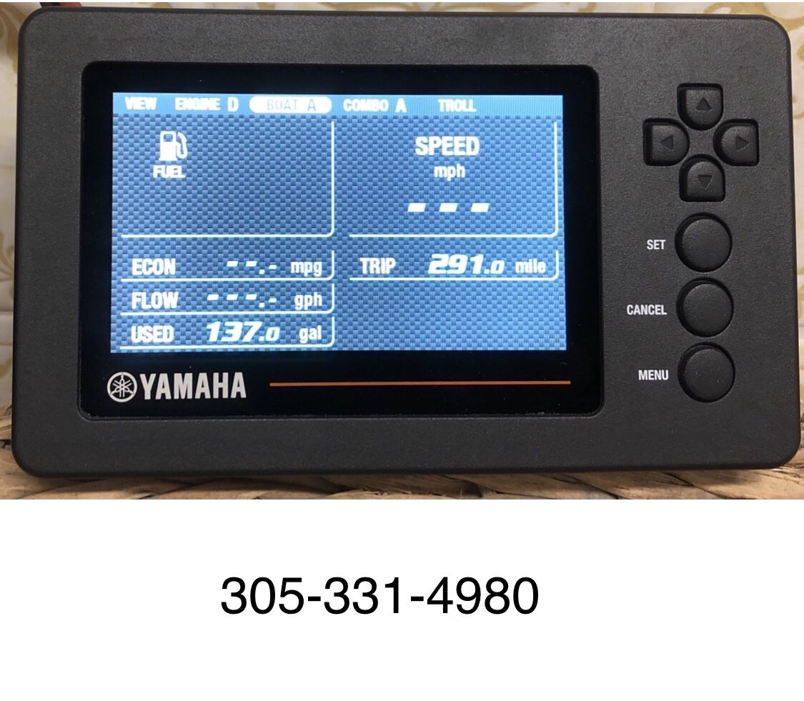 Yamaha outboard gauge 6yc shipping available
