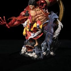 One Piece Fudo Myoo Luffy Collectible GK Statue Anime Model 51cm