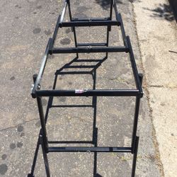 Portable - adjustable - work stand- wall ladder