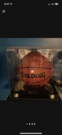 Kobe Bryant Signed Spaulding Basketball