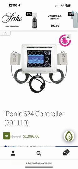 Iponics Environmental Controller