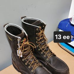Thorogood Work Boot Size 13 ee STEEL MOC TOE 