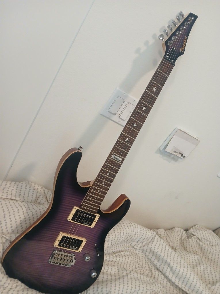 Benssica Superstrat NAMM 2023 Show Guitar...Wilkinson Loaded...mint Condition