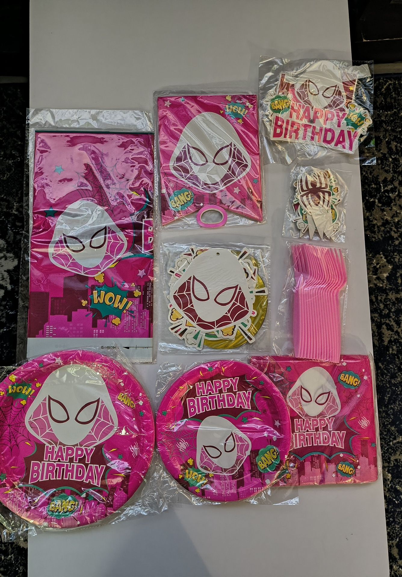 Spider Girl Party Decorations