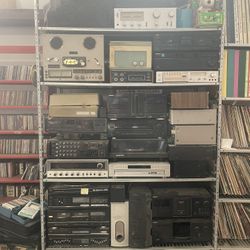 Vintage Stereo System  And Electronics 