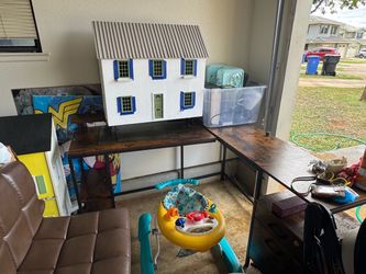 L shaped desk