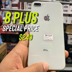 8 PLUS AVAILABLE NOW SPECIAL PRICE
