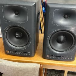 JBL Studio Monitor Speakers 