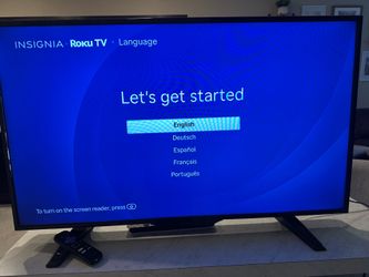 40” Insignia Roku Smart TV – Great Condition