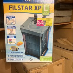 New API In Box canister Filter Up to 175 Gal Aquarium 