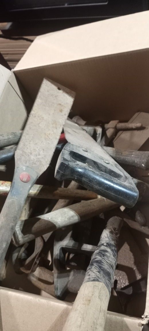 Box Of Saws And Hammers