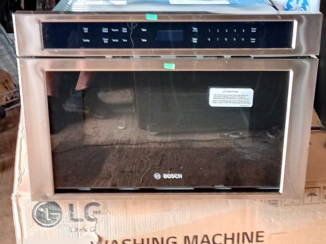 Bosch Built In Microwave Oven Drawer Brand New