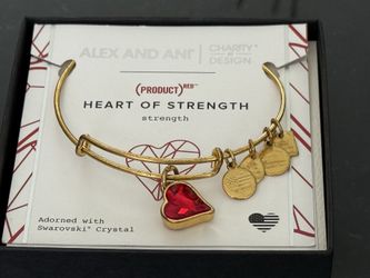 Alex and Ani Heart of Strength Bangle