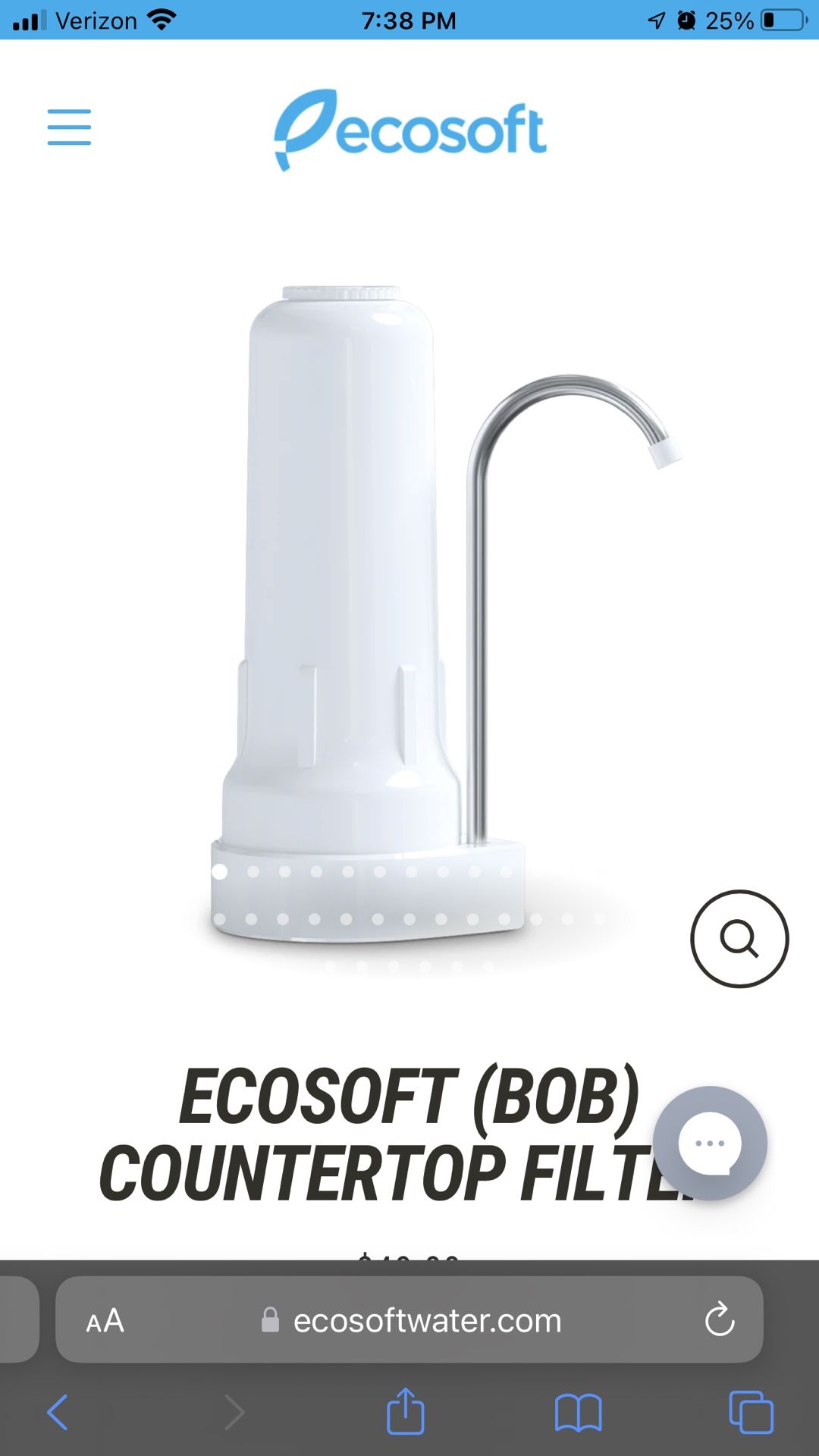 Countertop Water Filter