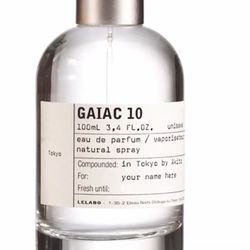 Le Labo Gaiac 10 Perfume Tokyo Exclusive