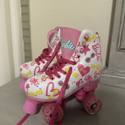 Girls Barbie Skates 