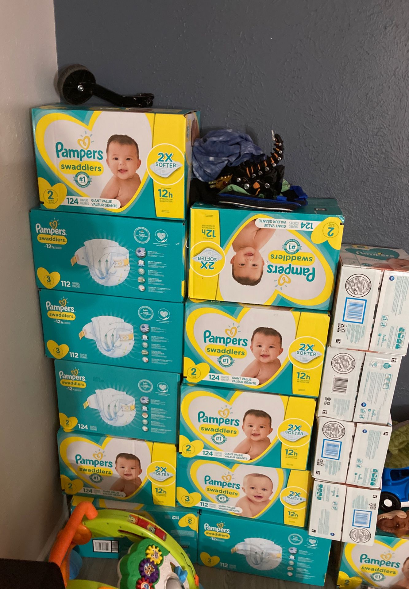 Pampers size 2-3