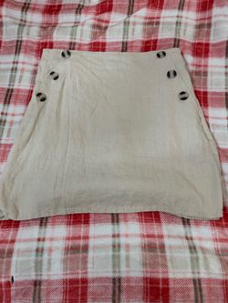 Beige skirt