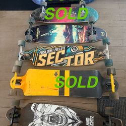 Long Boards / Skateboards 
