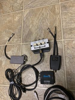 SNES NES N64 hook up cables lot
