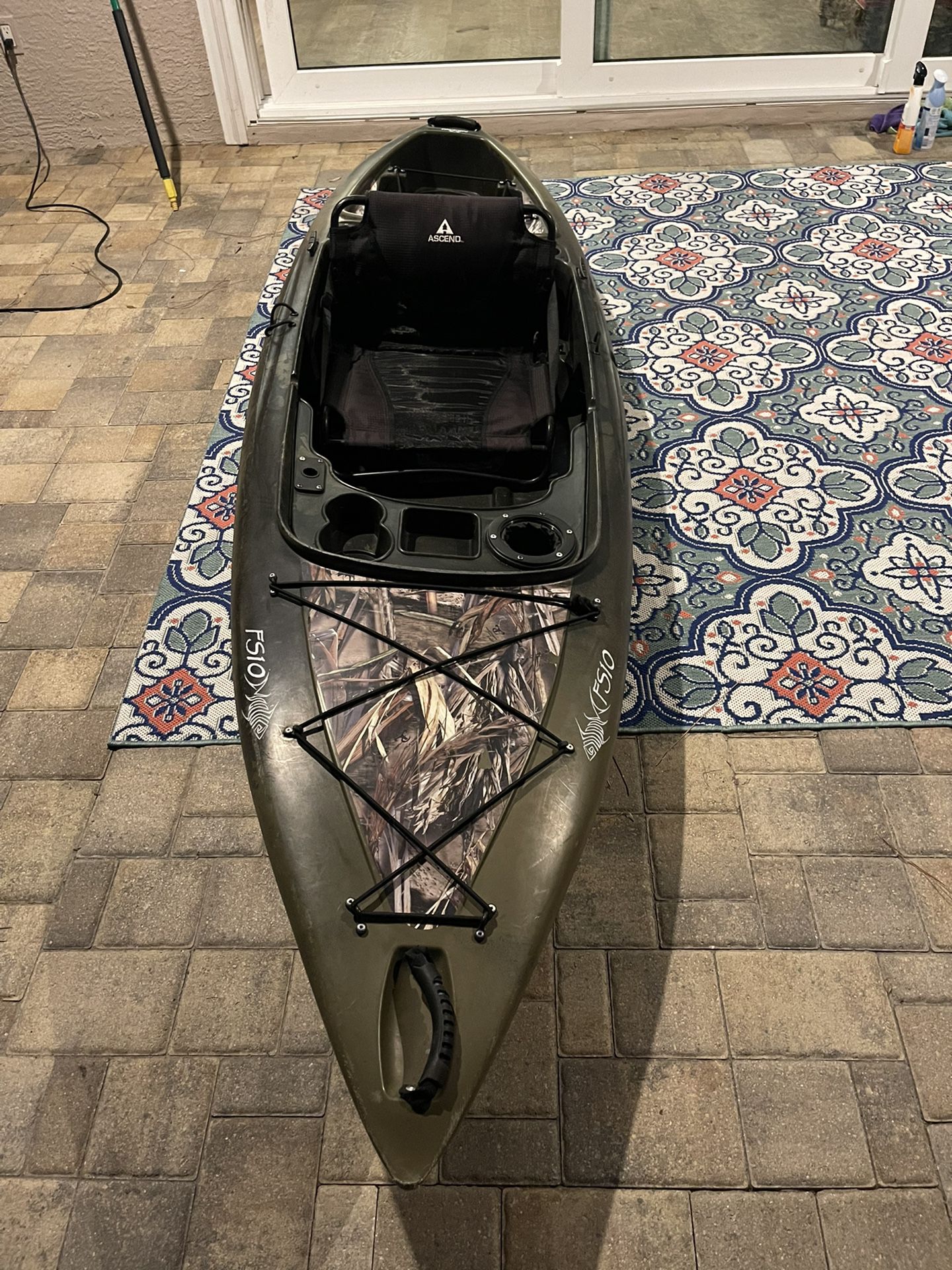 Ascend fishing kayak 