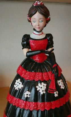 Ceramic Doll Figurine